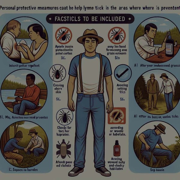 What Personal Protective Measures Can Reduce Lyme Disease Risk in Endemic Areas?