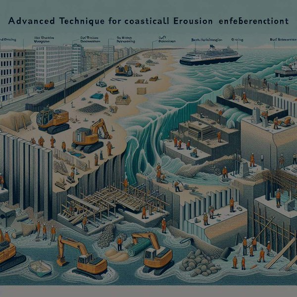 What Advanced Techniques Can Be Used to Reinforce Coastal Properties Against Erosion?